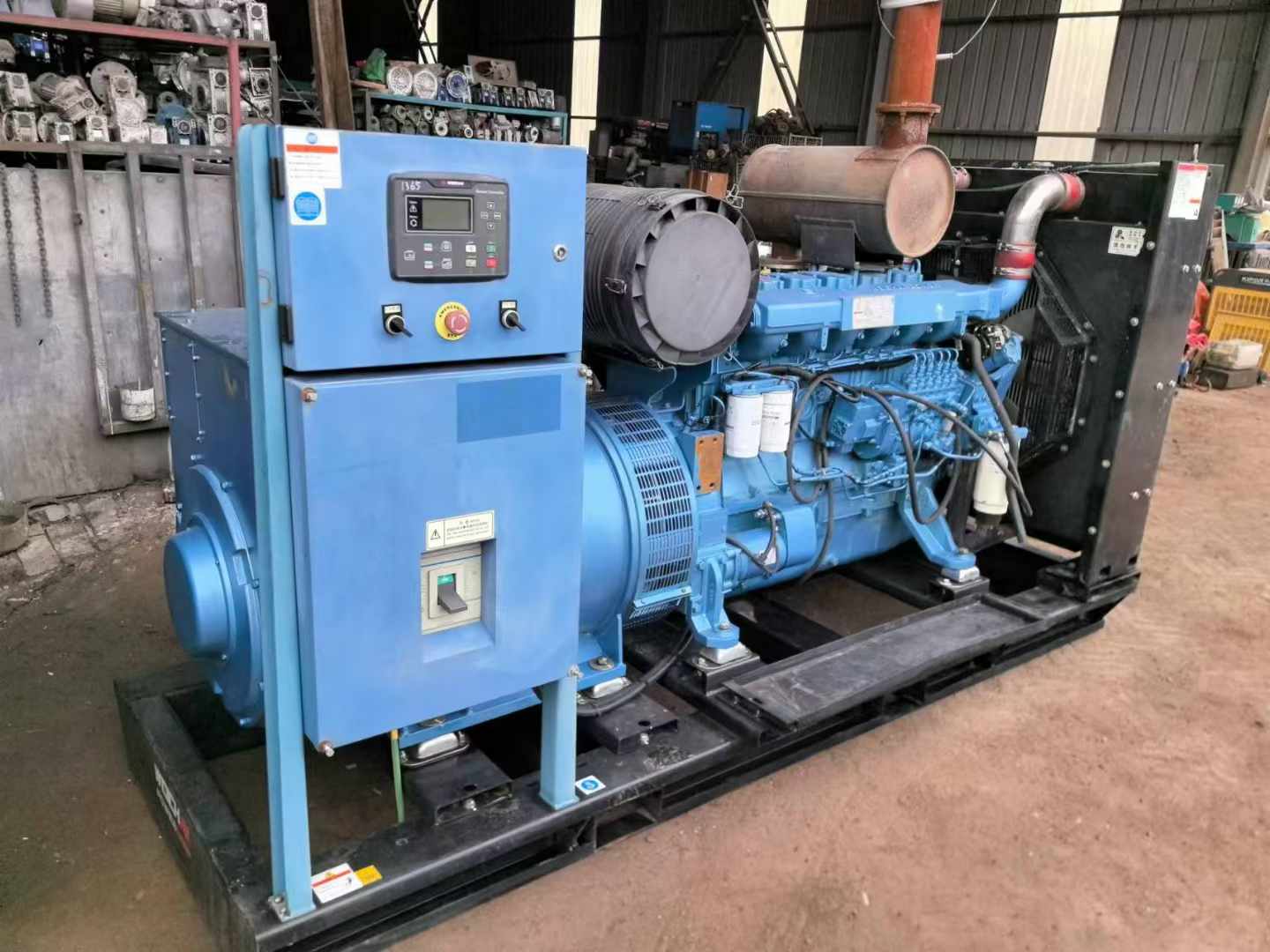 叶集500kW 柴油发电机组可带动设备功率的计算公式是什么？